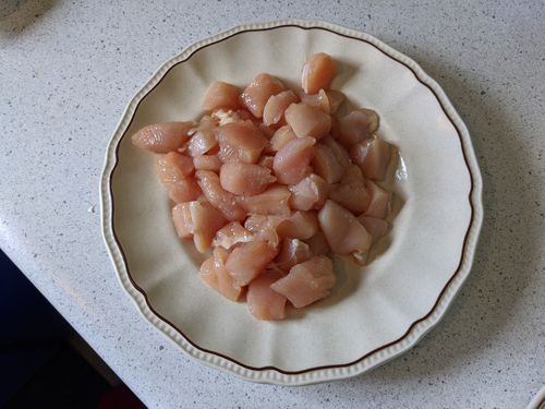 Chicken dry brined