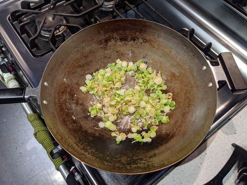 Mapo tofu aromatics