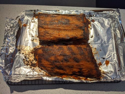 Ribs glazed