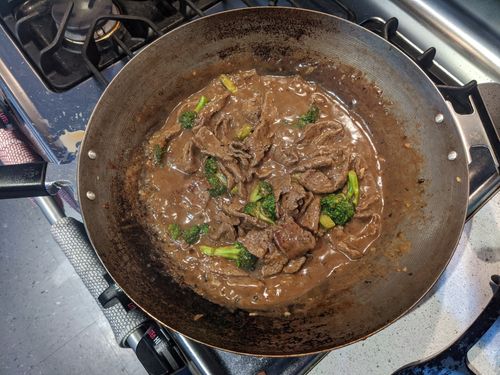 Sauce thickened