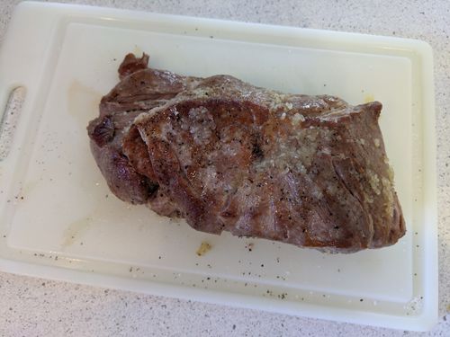Pork with garlic
