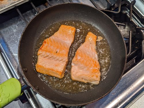 Salmon finished