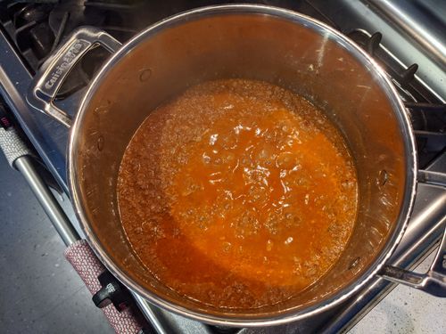 After first simmer